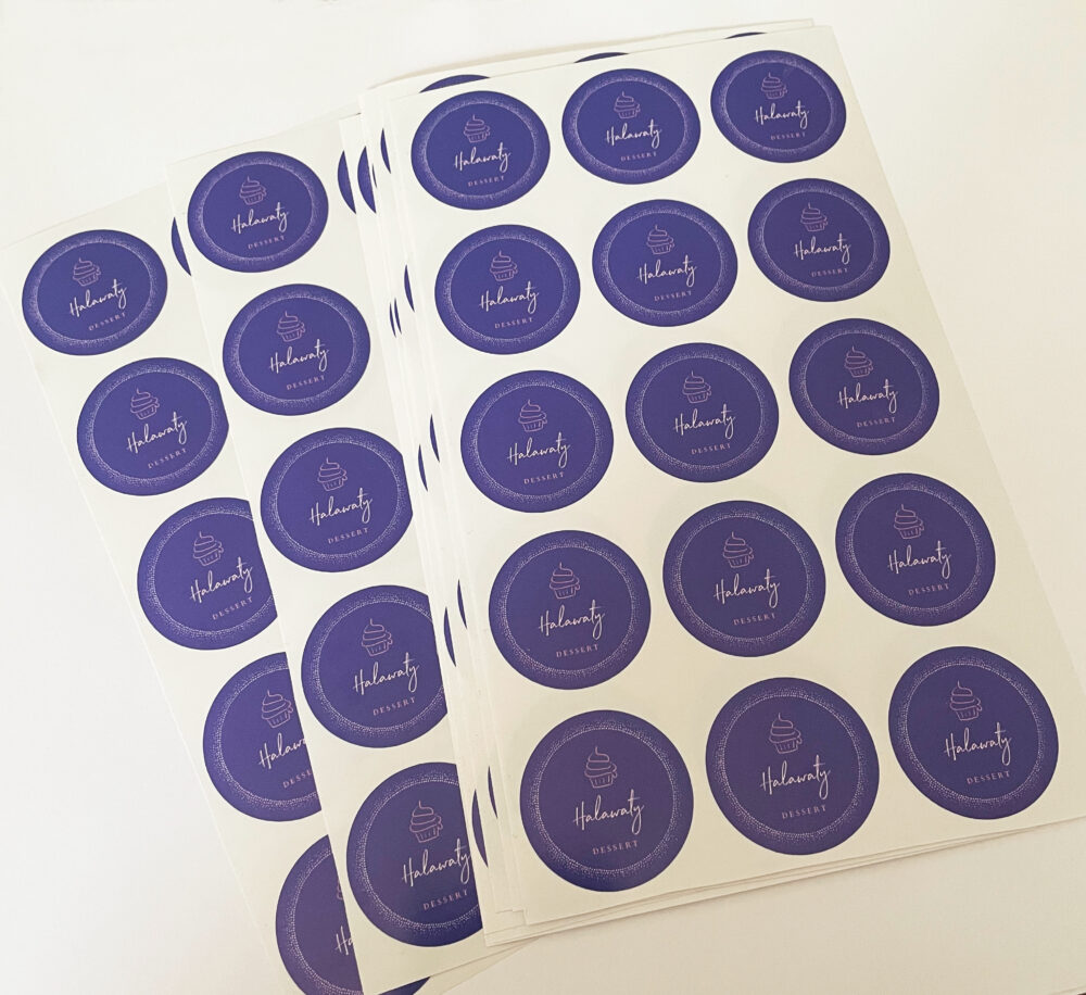 Circle Logo Stickers