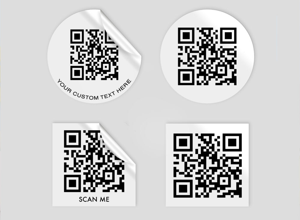 QR Code Stickers